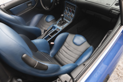 2000 BMW M Roadster in Estoril Blue Metallic over Estoril Blue & Black Nappa