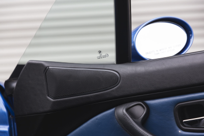 2000 BMW M Roadster in Estoril Blue Metallic over Estoril Blue & Black Nappa