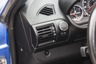 2000 BMW M Roadster in Estoril Blue Metallic over Estoril Blue & Black Nappa