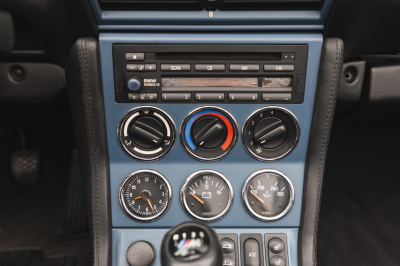 2000 BMW M Roadster in Estoril Blue Metallic over Estoril Blue & Black Nappa