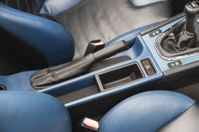 2000 BMW M Roadster in Estoril Blue Metallic over Estoril Blue & Black Nappa