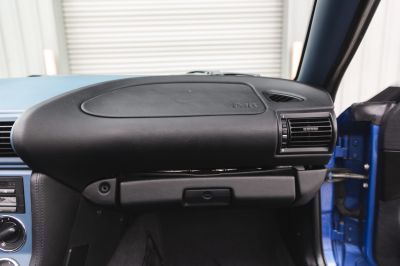 2000 BMW M Roadster in Estoril Blue Metallic over Estoril Blue & Black Nappa