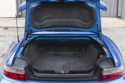 2000 BMW M Roadster in Estoril Blue Metallic over Estoril Blue & Black Nappa