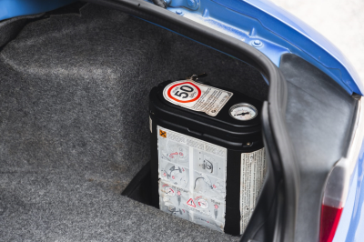 2000 BMW M Roadster in Estoril Blue Metallic over Estoril Blue & Black Nappa