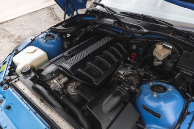 2000 BMW M Roadster in Estoril Blue Metallic over Estoril Blue & Black Nappa