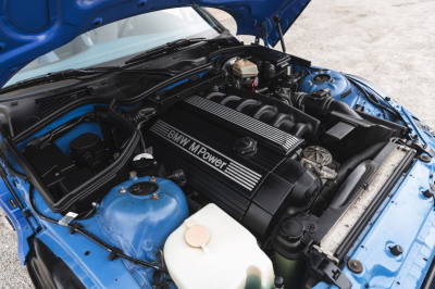 2000 BMW M Roadster in Estoril Blue Metallic over Estoril Blue & Black Nappa