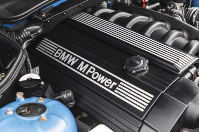 2000 BMW M Roadster in Estoril Blue Metallic over Estoril Blue & Black Nappa