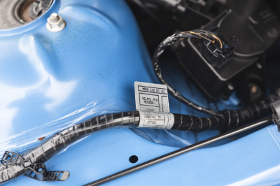 2000 BMW M Roadster in Estoril Blue Metallic over Estoril Blue & Black Nappa