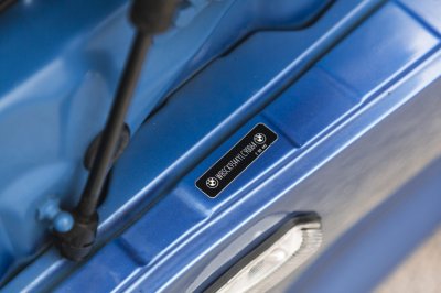 2000 BMW M Roadster in Estoril Blue Metallic over Estoril Blue & Black Nappa