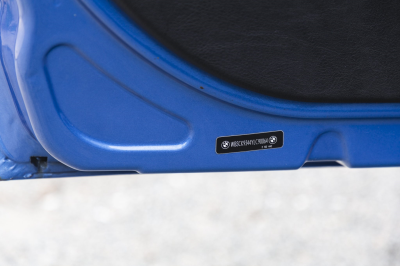 2000 BMW M Roadster in Estoril Blue Metallic over Estoril Blue & Black Nappa