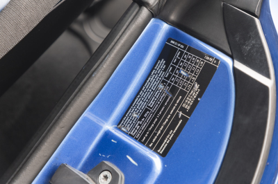 2000 BMW M Roadster in Estoril Blue Metallic over Estoril Blue & Black Nappa