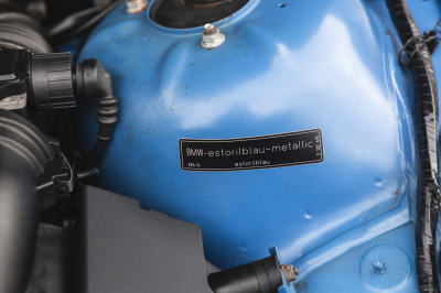 2000 BMW M Roadster in Estoril Blue Metallic over Estoril Blue & Black Nappa