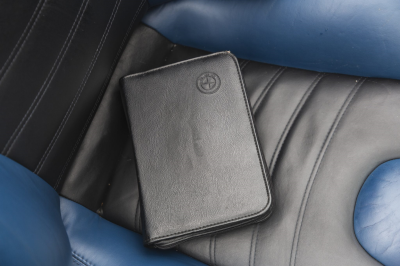 2000 BMW M Roadster in Estoril Blue Metallic over Estoril Blue & Black Nappa