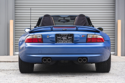 2000 BMW M Roadster in Estoril Blue Metallic over Estoril Blue & Black Nappa