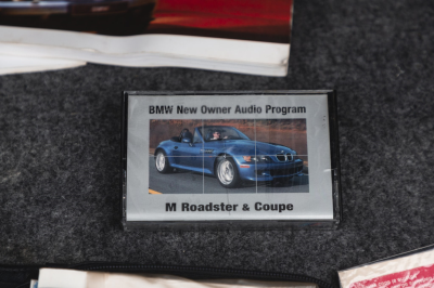 2000 BMW M Roadster in Estoril Blue Metallic over Estoril Blue & Black Nappa