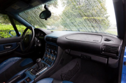 2000 BMW M Roadster in Estoril Blue Metallic over Estoril Blue & Black Nappa