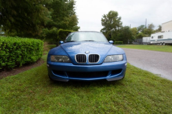 2000 BMW M Roadster in Estoril Blue Metallic over Estoril Blue & Black Nappa
