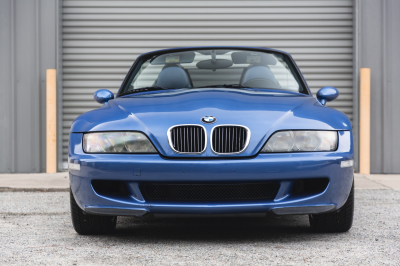 2000 BMW M Roadster in Estoril Blue Metallic over Estoril Blue & Black Nappa