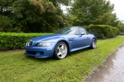 2000 BMW M Roadster in Estoril Blue Metallic over Estoril Blue & Black Nappa