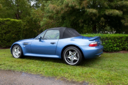 2000 BMW M Roadster in Estoril Blue Metallic over Estoril Blue & Black Nappa