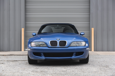 2000 BMW M Roadster in Estoril Blue Metallic over Estoril Blue & Black Nappa