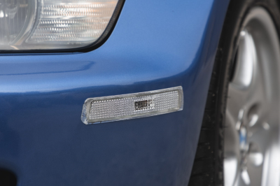 2000 BMW M Roadster in Estoril Blue Metallic over Estoril Blue & Black Nappa