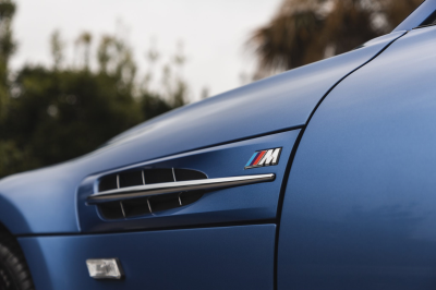 2000 BMW M Roadster in Estoril Blue Metallic over Estoril Blue & Black Nappa