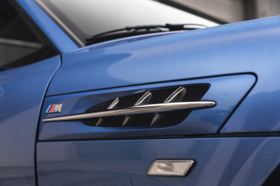 2000 BMW M Roadster in Estoril Blue Metallic over Estoril Blue & Black Nappa