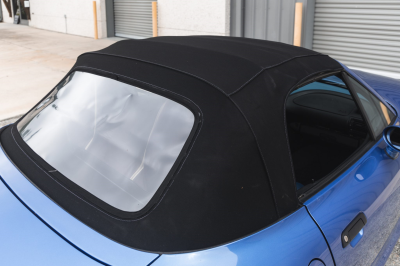 2000 BMW M Roadster in Estoril Blue Metallic over Estoril Blue & Black Nappa