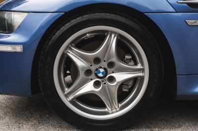 2000 BMW M Roadster in Estoril Blue Metallic over Estoril Blue & Black Nappa