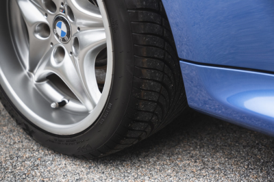 2000 BMW M Roadster in Estoril Blue Metallic over Estoril Blue & Black Nappa