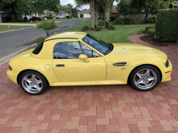 2000 BMW M Roadster in Dakar Yellow 2 over Dark Gray & Black Nappa