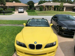 2000 BMW M Roadster in Dakar Yellow 2 over Dark Gray & Black Nappa