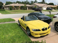 2000 BMW M Roadster in Dakar Yellow 2 over Dark Gray & Black Nappa