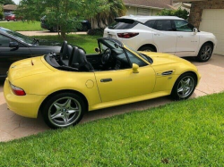 2000 BMW M Roadster in Dakar Yellow 2 over Dark Gray & Black Nappa