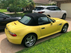 2000 BMW M Roadster in Dakar Yellow 2 over Dark Gray & Black Nappa