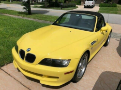 2000 BMW M Roadster in Dakar Yellow 2 over Dark Gray & Black Nappa