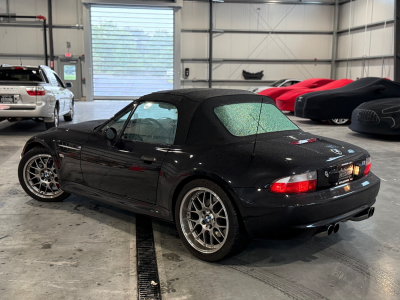 2000 BMW M Roadster in Cosmos Black Metallic over Black Nappa