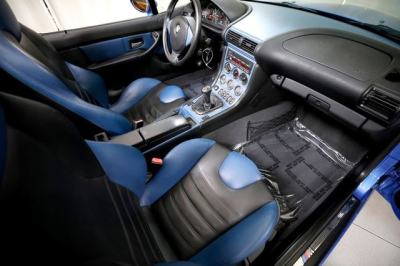 2000 BMW M Roadster in Estoril Blue Metallic over Estoril Blue & Black Nappa