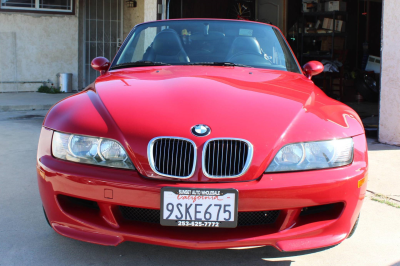 2000 BMW M Roadster in Imola Red 2 over Black Nappa