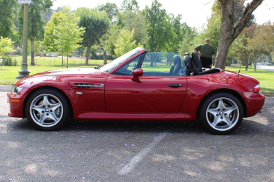 2000 BMW M Roadster in Imola Red 2 over Black Nappa