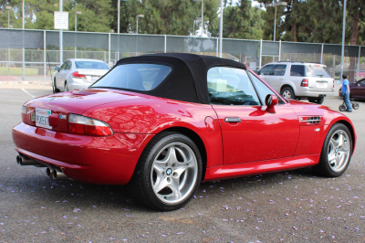 2000 BMW M Roadster in Imola Red 2 over Black Nappa