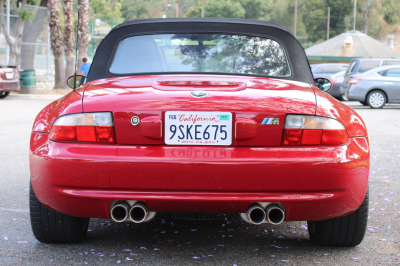 2000 BMW M Roadster in Imola Red 2 over Black Nappa