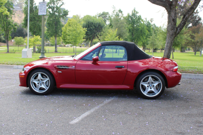 2000 BMW M Roadster in Imola Red 2 over Black Nappa