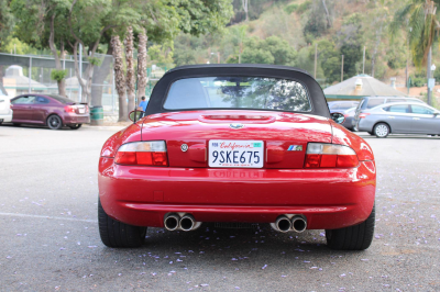 2000 BMW M Roadster in Imola Red 2 over Black Nappa