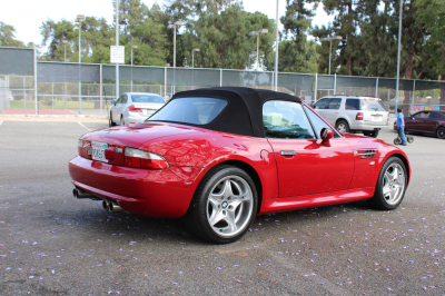 2000 BMW M Roadster in Imola Red 2 over Black Nappa