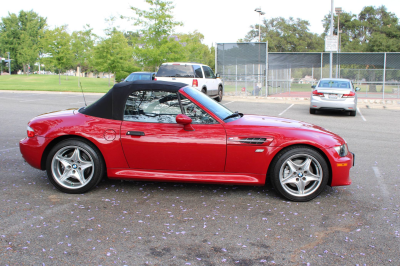 2000 BMW M Roadster in Imola Red 2 over Black Nappa