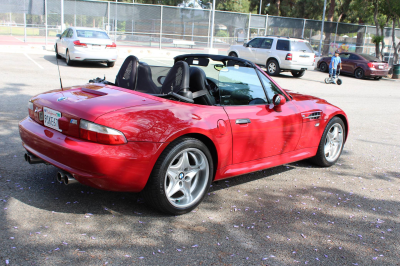 2000 BMW M Roadster in Imola Red 2 over Black Nappa