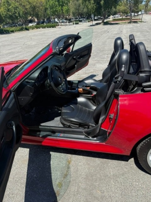 2000 BMW M Roadster in Imola Red 2 over Black Nappa