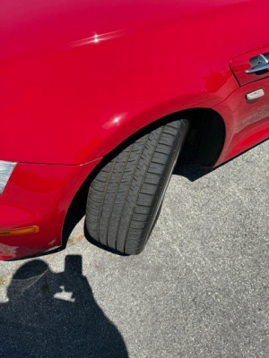 2000 BMW M Roadster in Imola Red 2 over Black Nappa